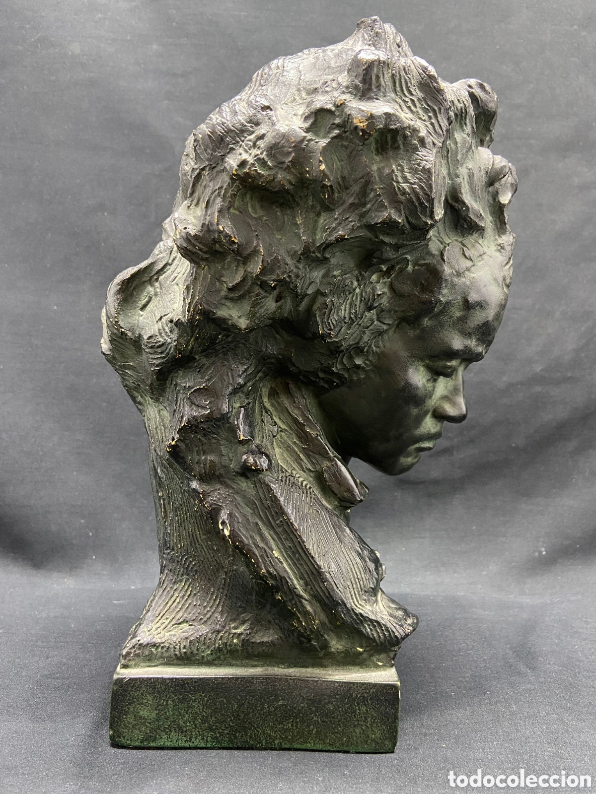 Arte: BUSTO DE BEETHOVEN - FERNAND CIAN - Foto 4