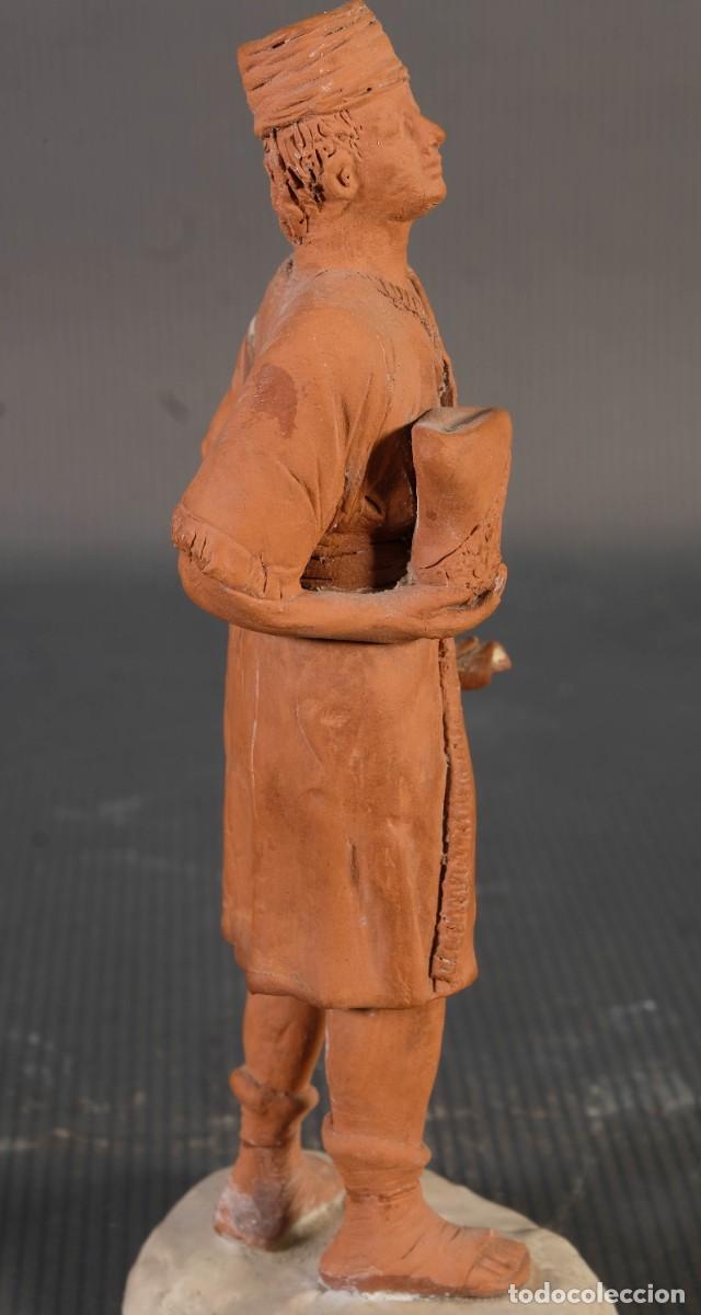 Arte: Figura en barro Pastor - Foto 3