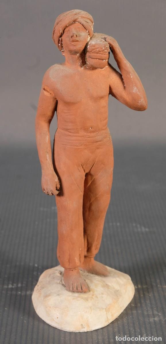 Arte: Figura en barro Pastor - Foto 1