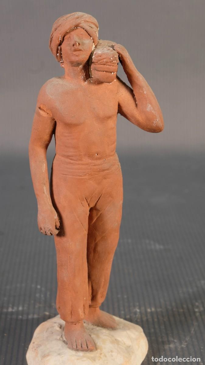 Arte: Figura en barro Pastor - Foto 2