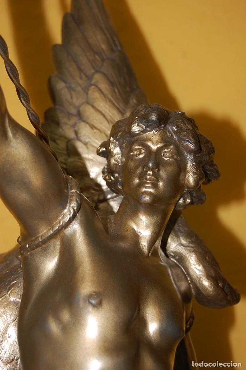Arte: ESCULTURA DE CALAMINA DORADA. - Foto 3