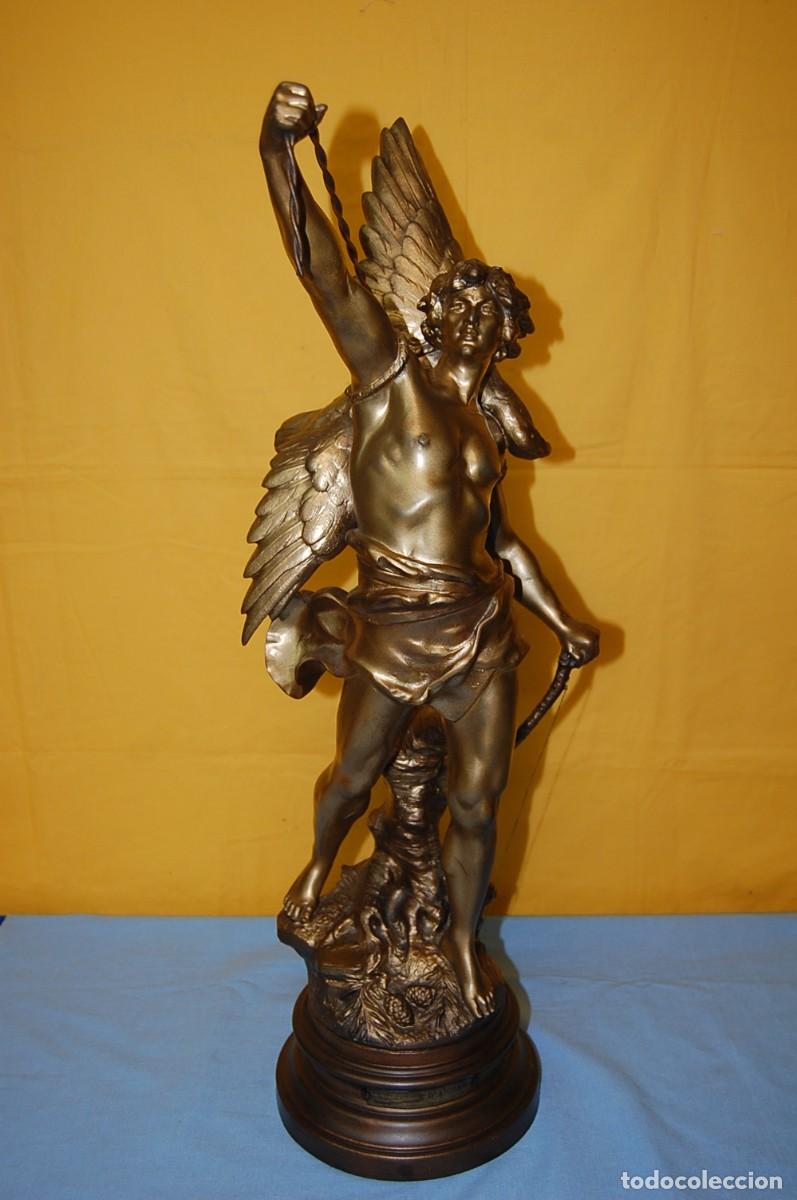 Arte: ESCULTURA DE CALAMINA DORADA. - Foto 4