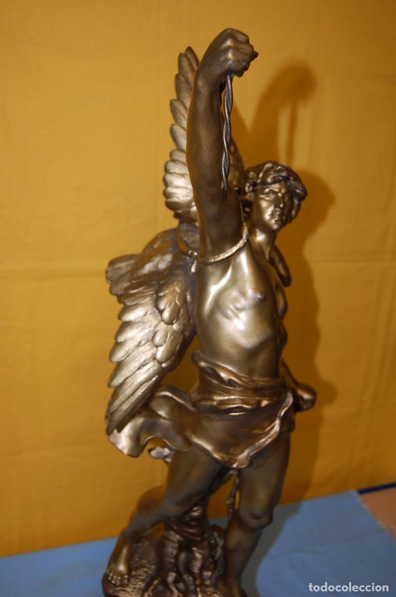 Arte: ESCULTURA DE CALAMINA DORADA. - Foto 6