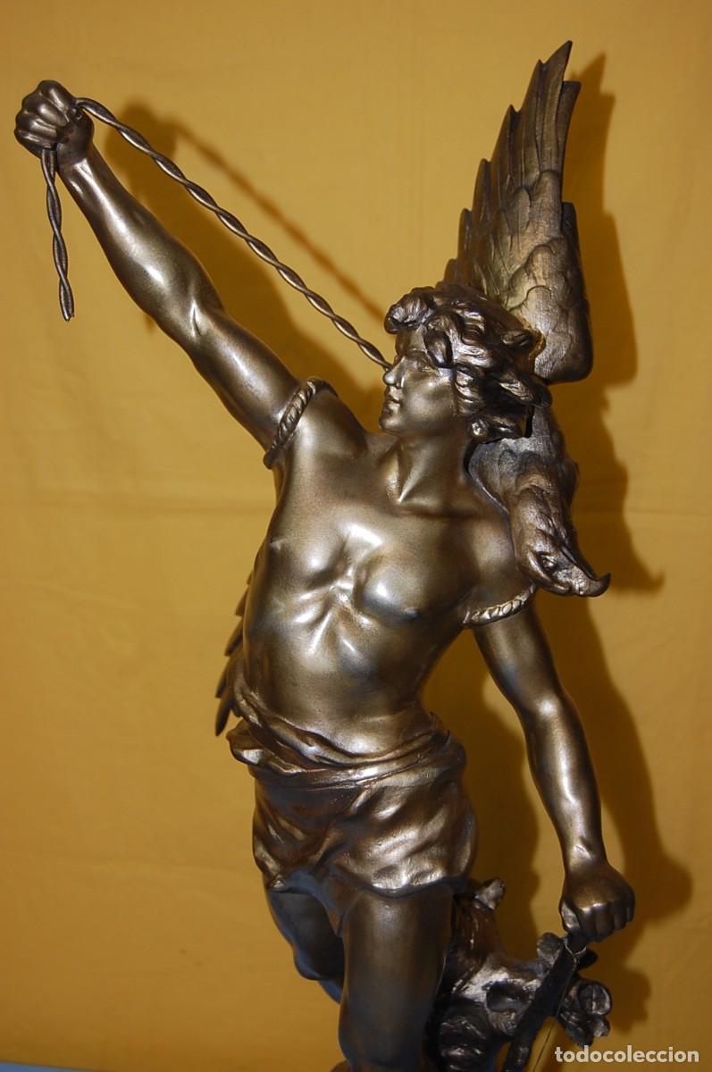 Arte: ESCULTURA DE CALAMINA DORADA. - Foto 7