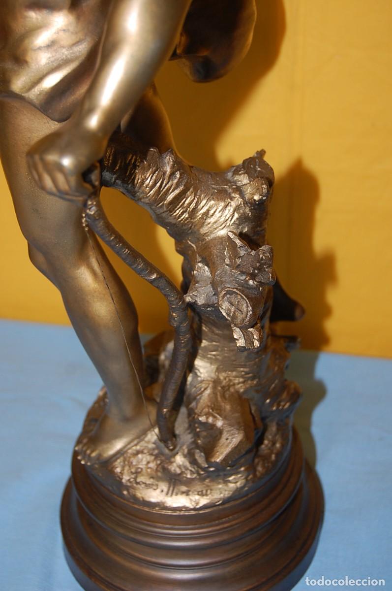 Arte: ESCULTURA DE CALAMINA DORADA. - Foto 10