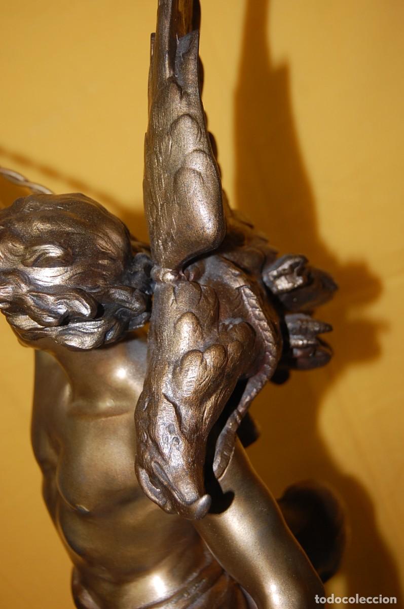 Arte: ESCULTURA DE CALAMINA DORADA. - Foto 12