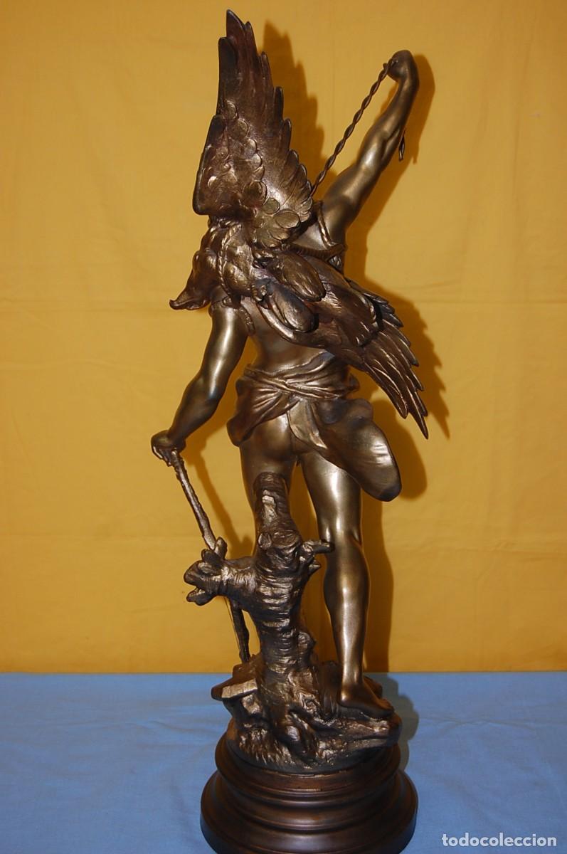 Arte: ESCULTURA DE CALAMINA DORADA. - Foto 13
