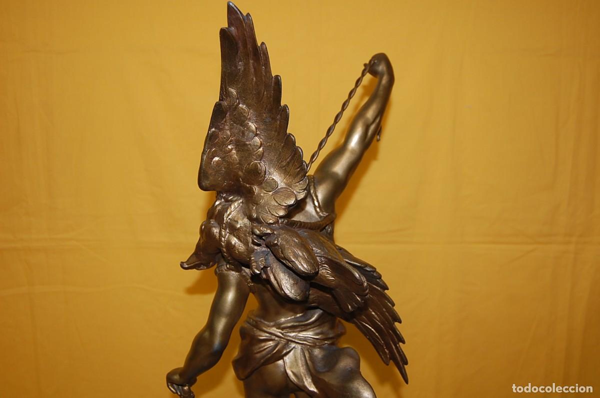 Arte: ESCULTURA DE CALAMINA DORADA. - Foto 14