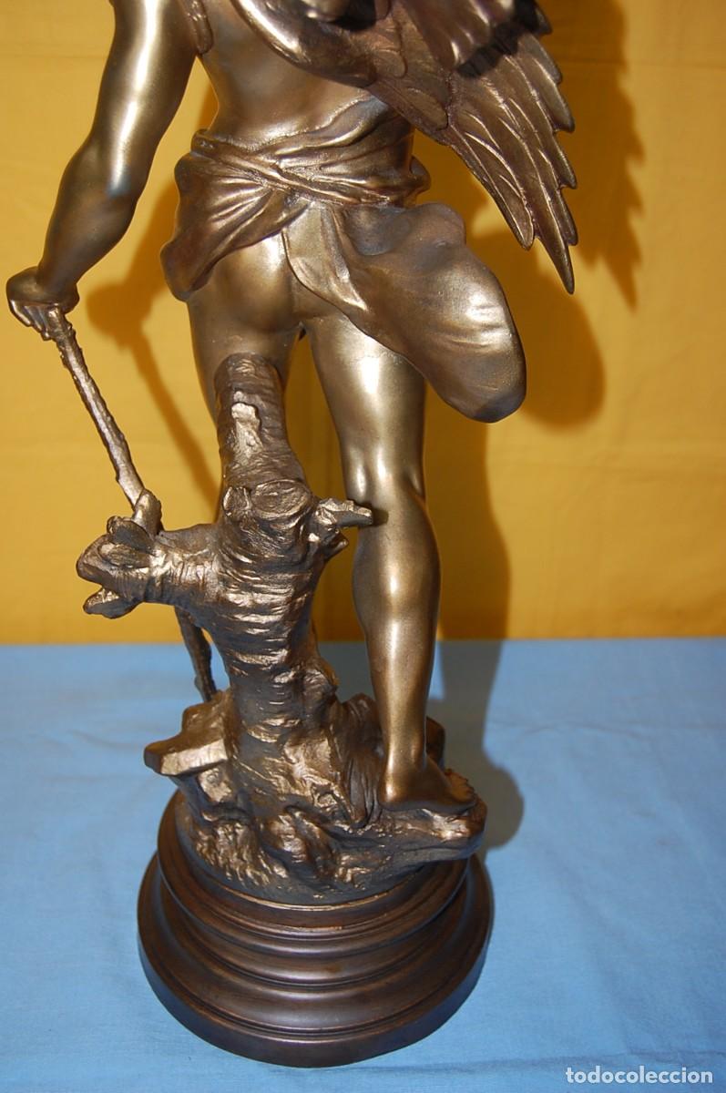 Arte: ESCULTURA DE CALAMINA DORADA. - Foto 15