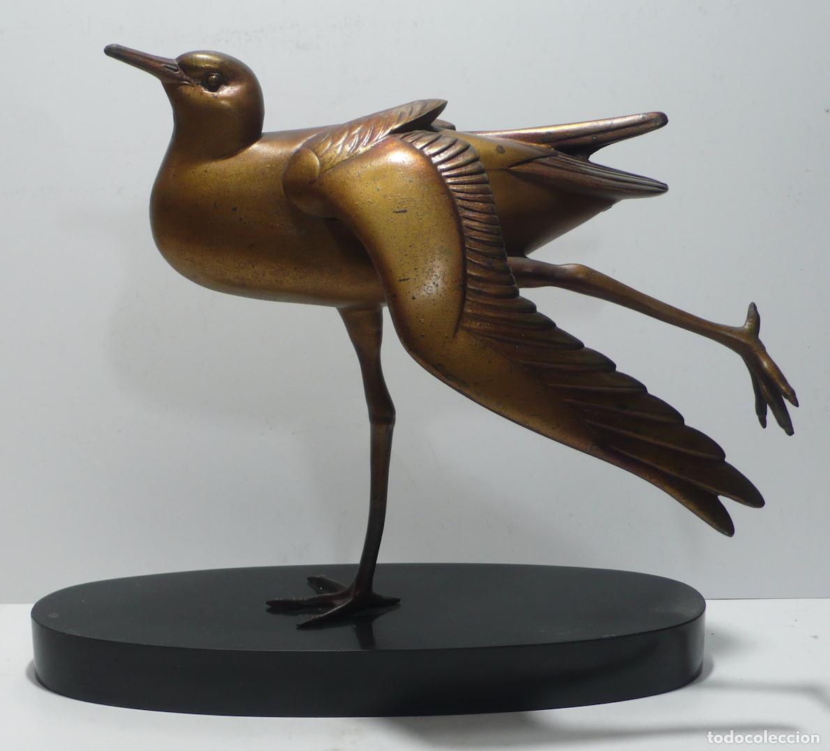 Arte: ESCULTURA DE PAJARO SILVESTRE - Foto 2