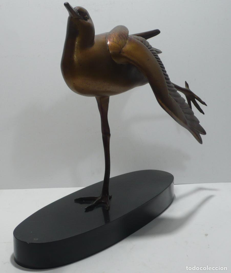 Arte: ESCULTURA DE PAJARO SILVESTRE - Foto 3