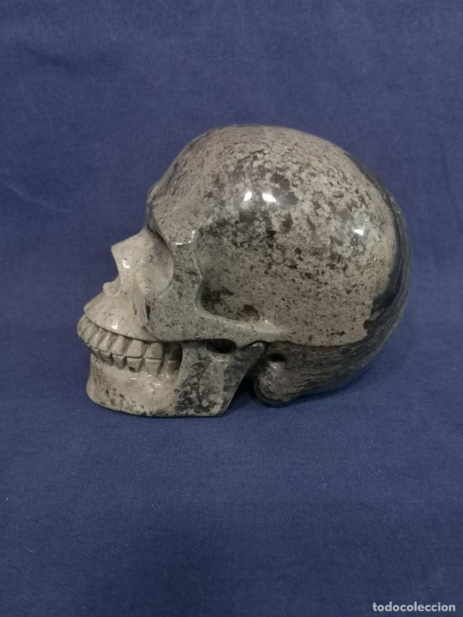 Arte: CALAVERA TALLADA EN JASPE - Foto 2