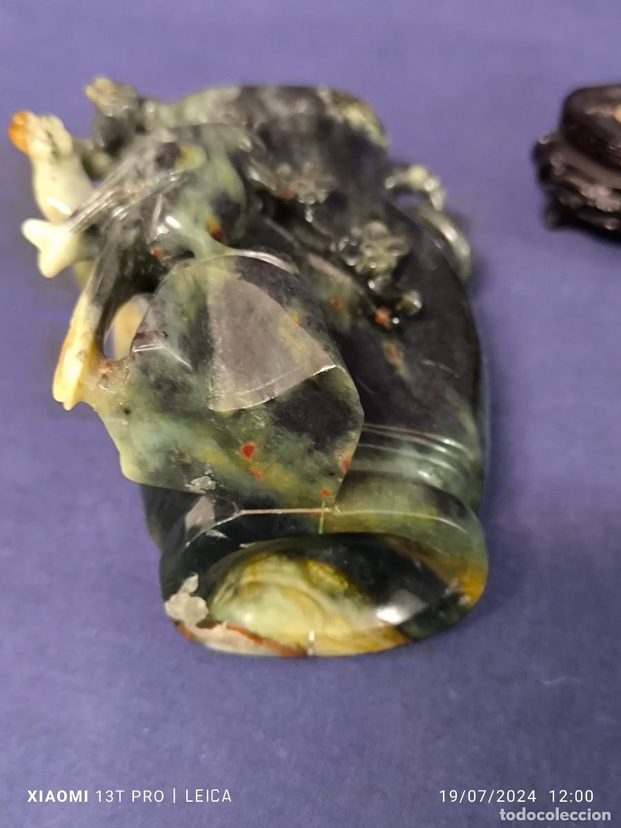 Arte: POTICHE CHINO EN JADE VERDE - Foto 12