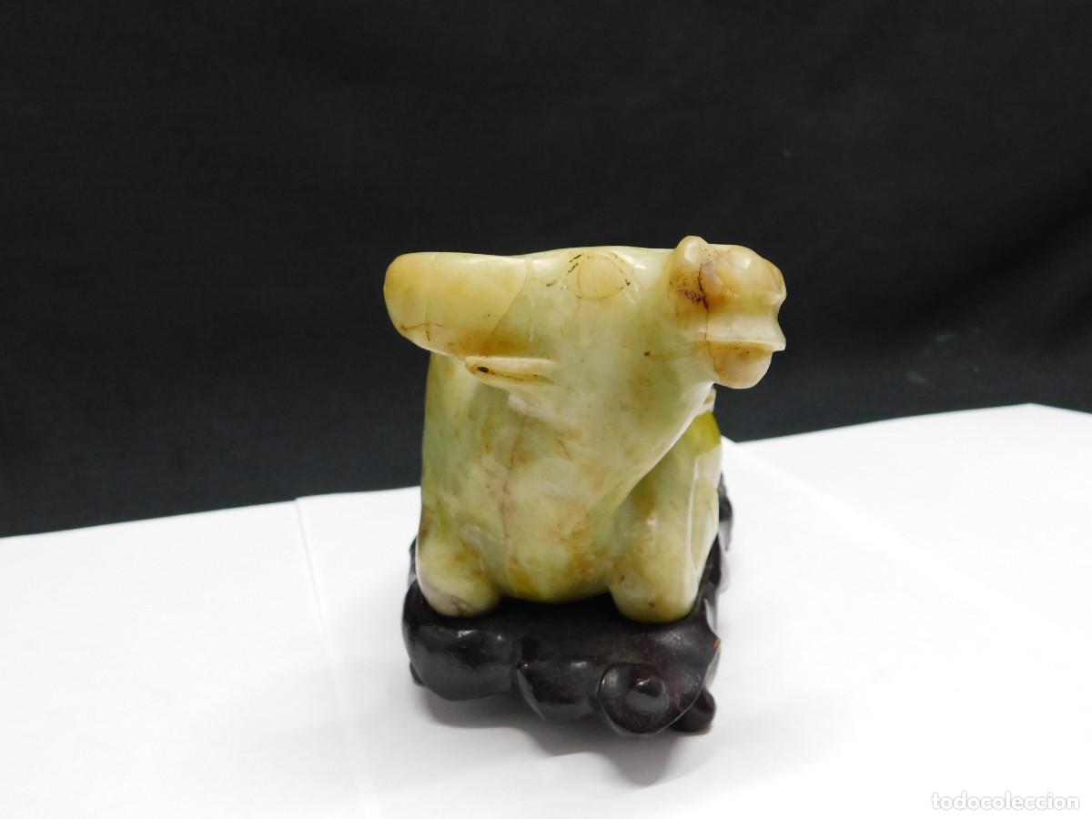 Arte: ESCULTURA TORO DE JADE - Foto 4
