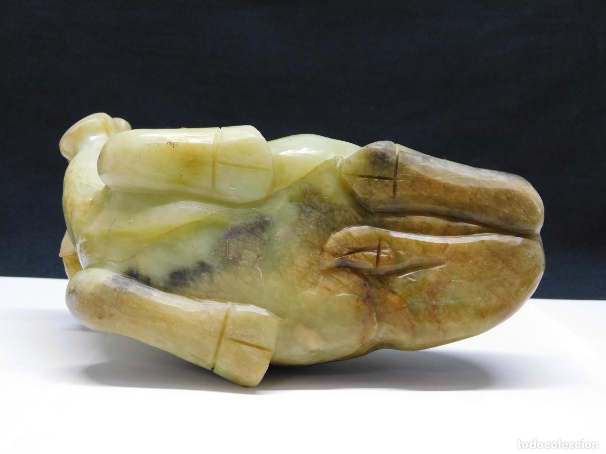 Arte: ESCULTURA TORO DE JADE - Foto 8