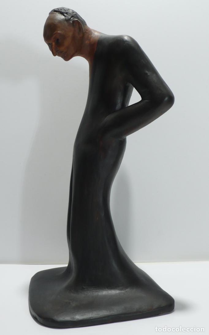 Arte: ESCULTURA DE HOMBRE EN YESO - Foto 2