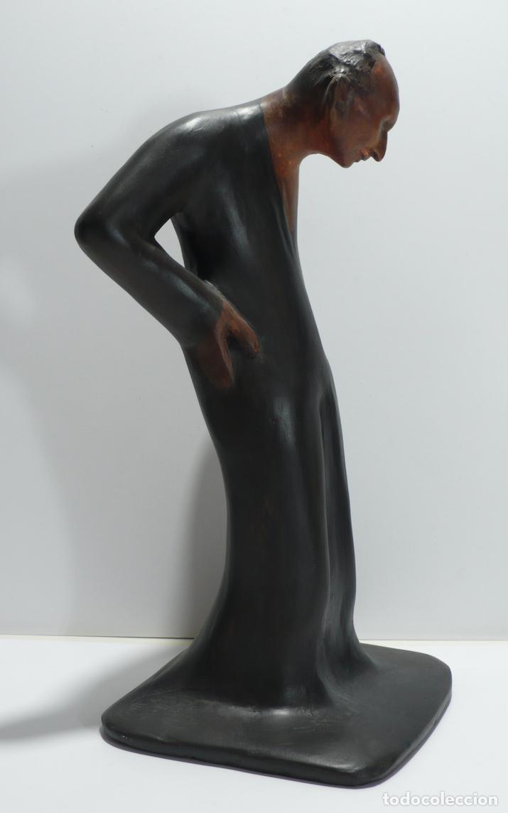Arte: ESCULTURA DE HOMBRE EN YESO - Foto 3