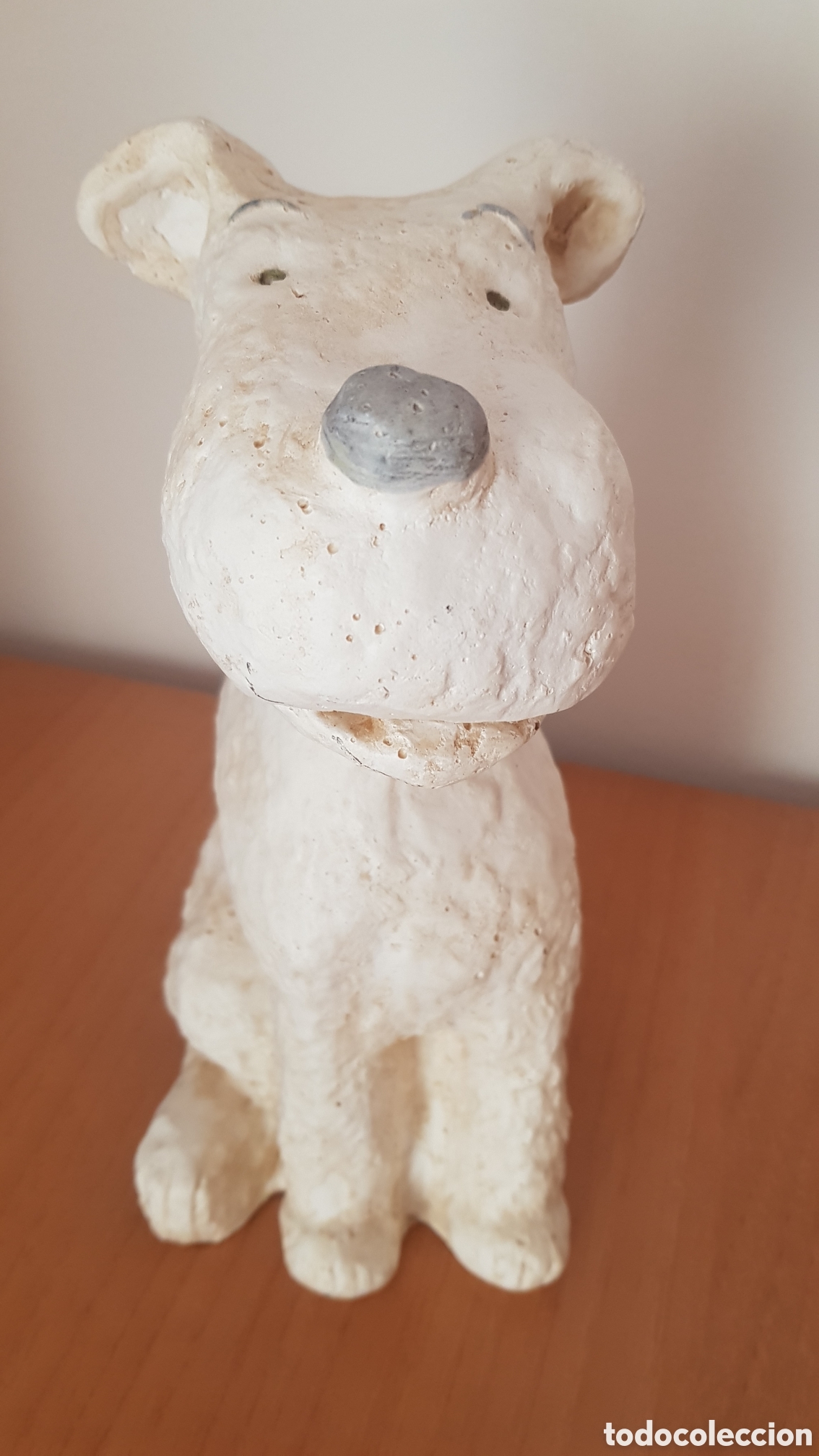 Arte: Figura de milu. Perro de tintin - Foto 1