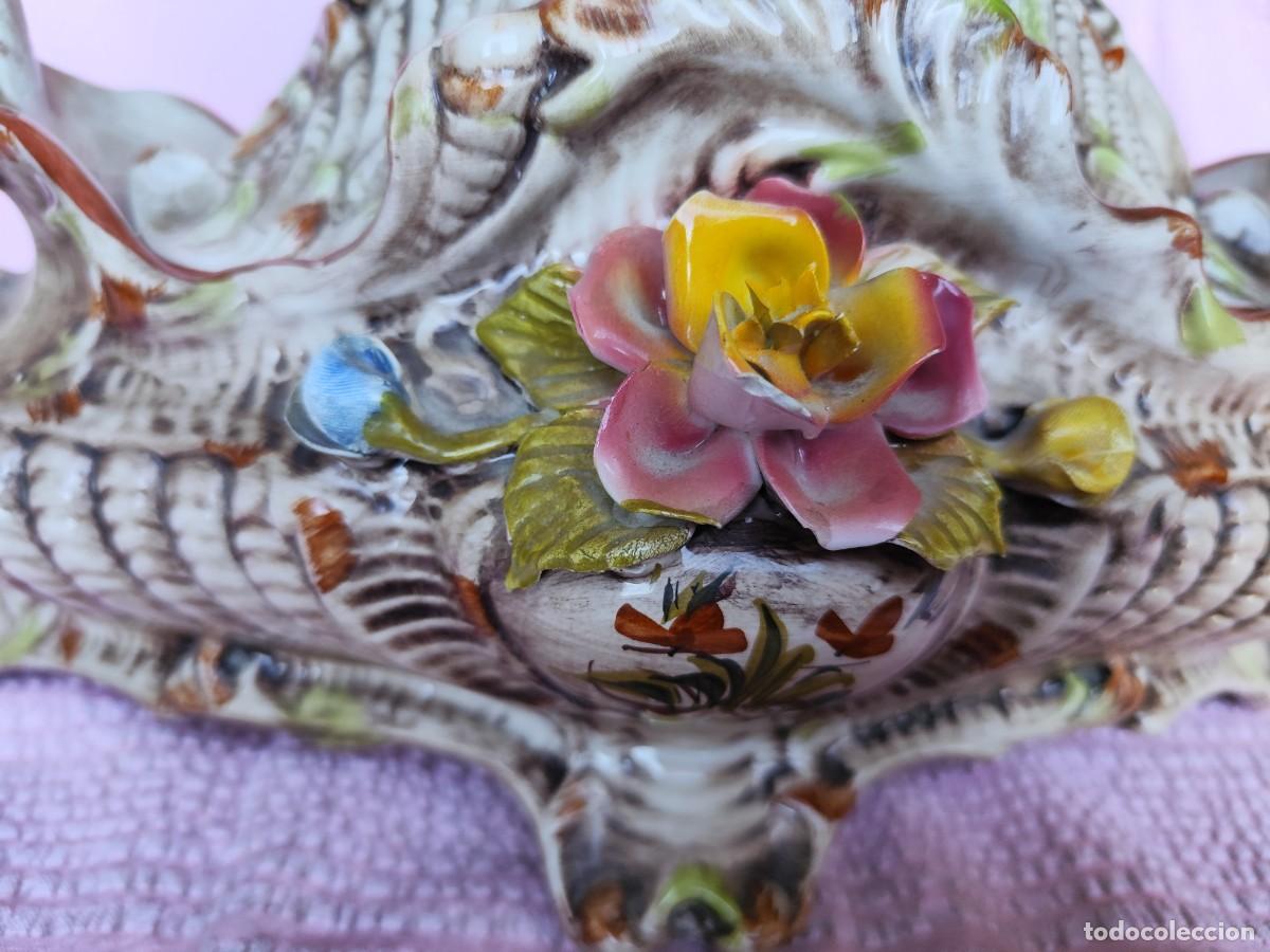 Arte: CENTRO DE MESA CAPODIMONTE ITALIA ITALIA REF 57814 - Foto 4