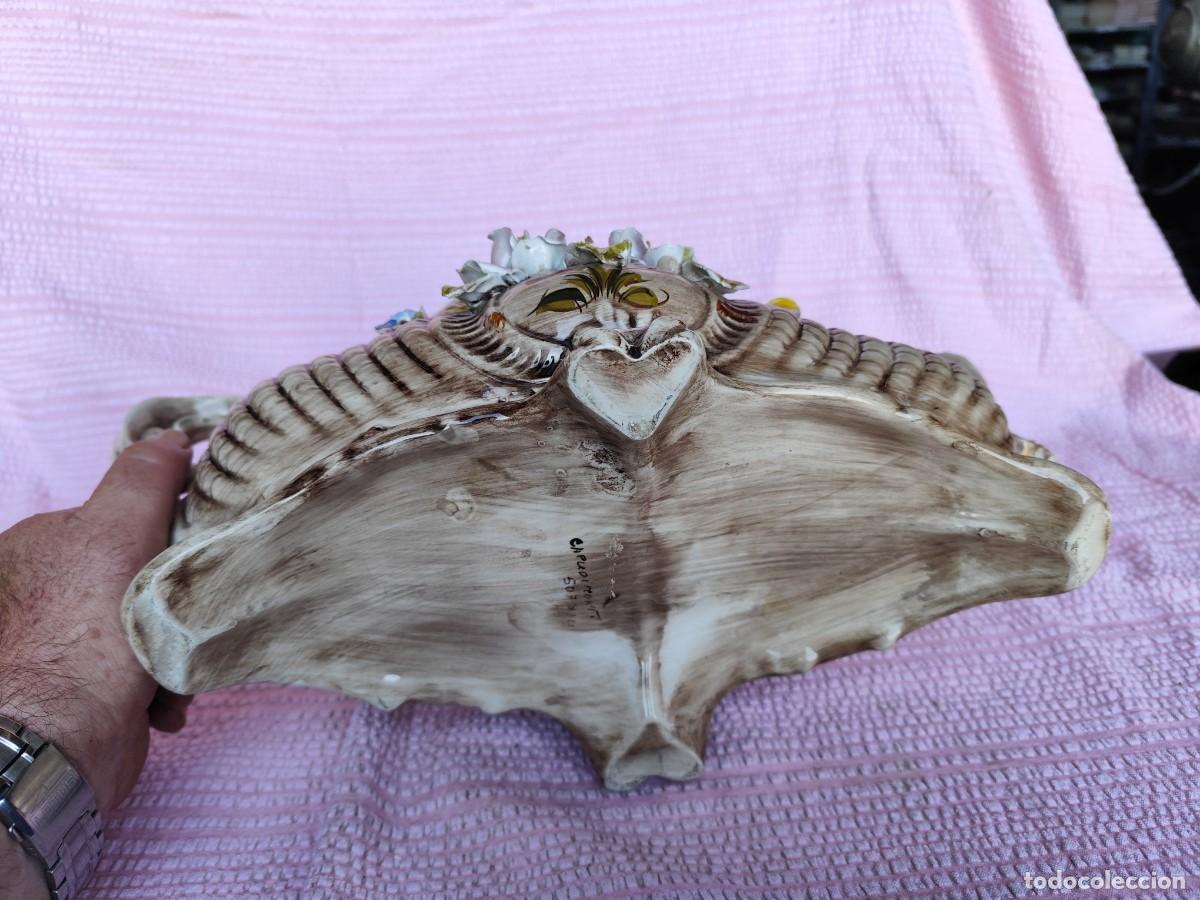 Arte: CENTRO DE MESA CAPODIMONTE ITALIA ITALIA REF 57814 - Foto 13