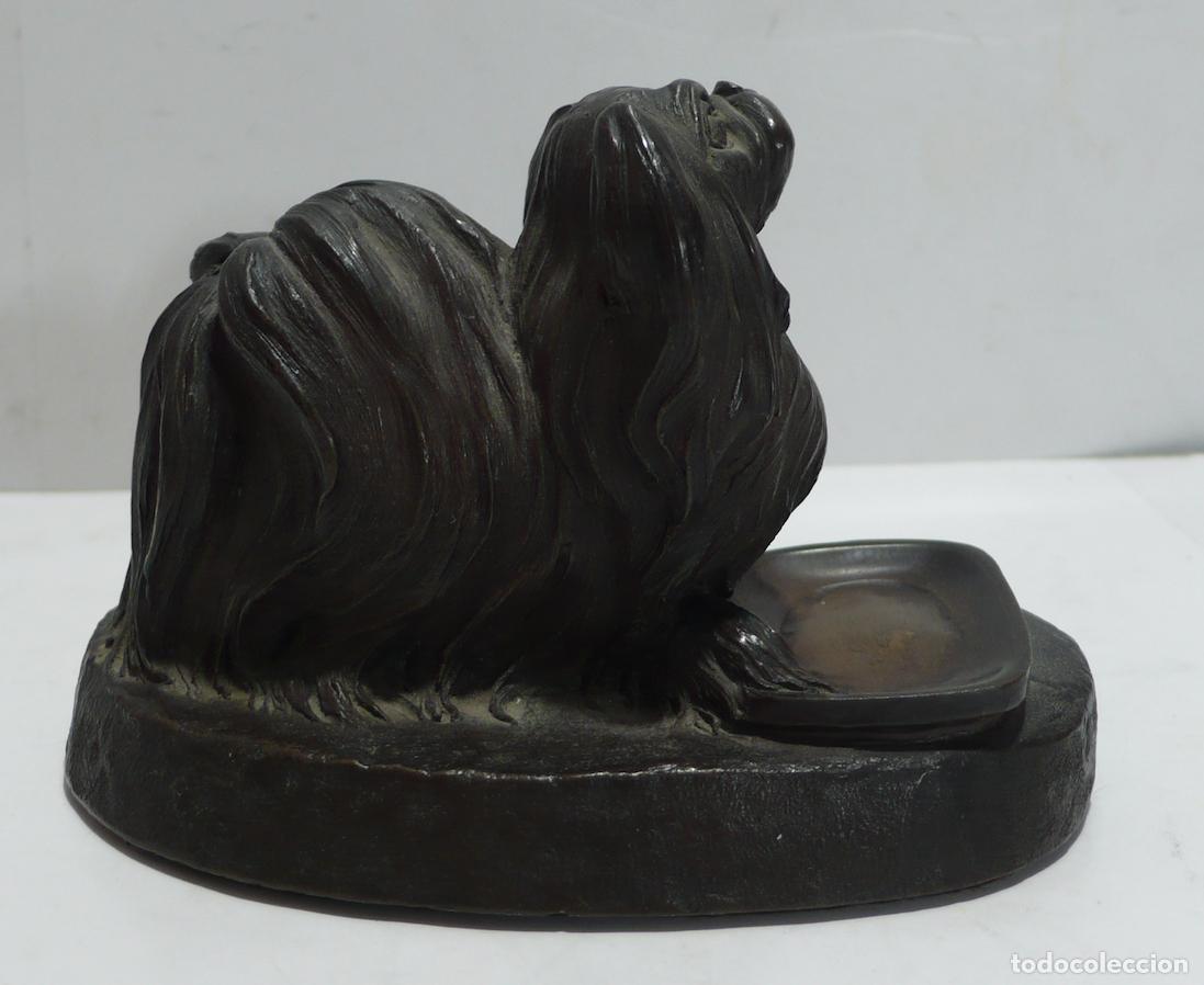 Arte: PEQUELA ESCULTURA DE PERRO - Foto 3