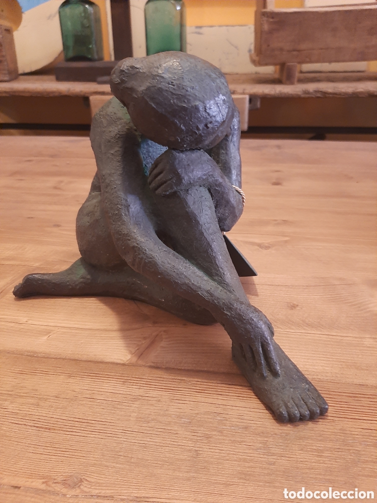 Arte: Escultura mujer sentada Genny Muri&aacute; - Foto 8