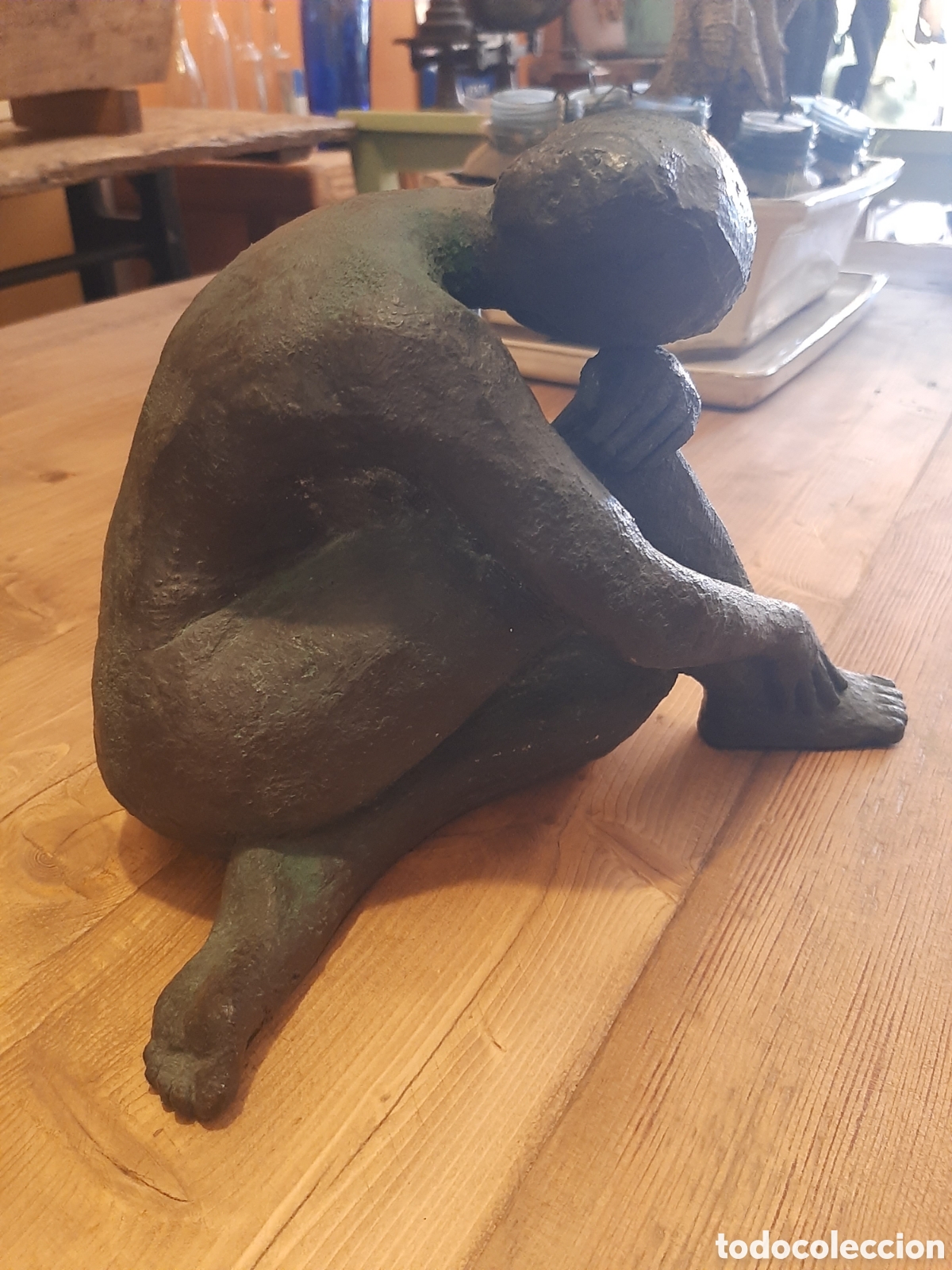 Arte: Escultura mujer sentada Genny Muri&aacute; - Foto 9