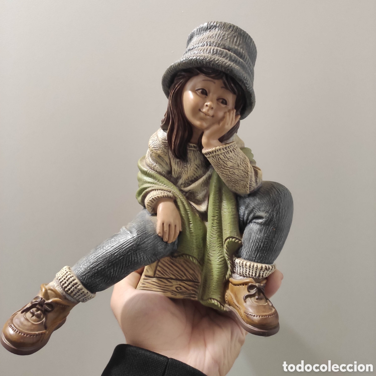 Arte: FIGURA DISE&Ntilde;O GALOS EDICI&Oacute;N LIMITADA NUMERADA - Foto 1