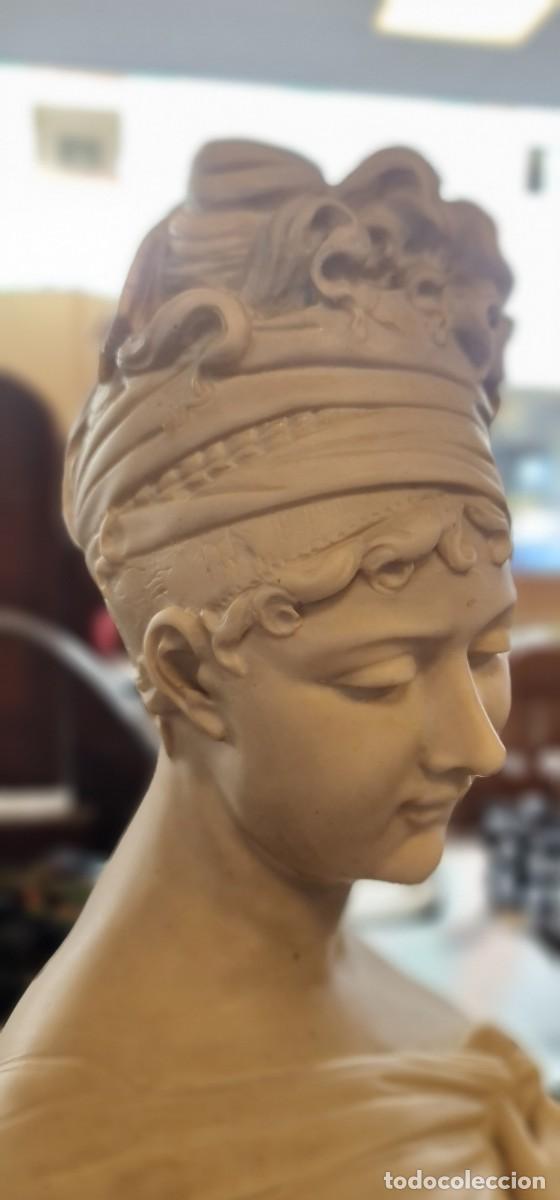 Arte: Busto de Madame de Recamier - Foto 4