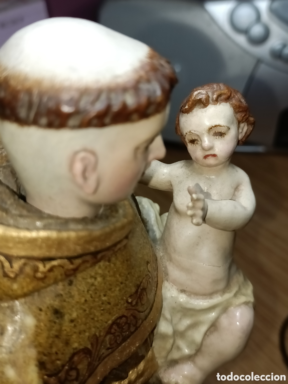 Arte: San antonio, policromado - Foto 14
