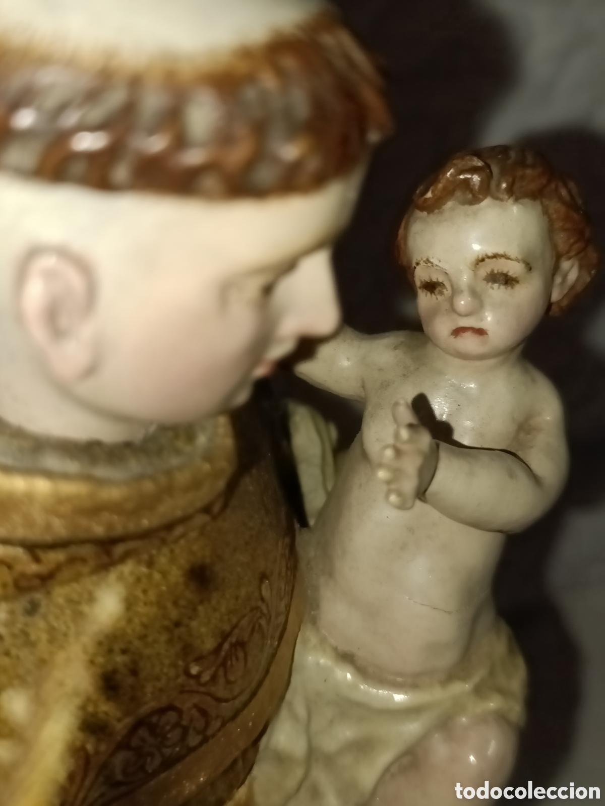 Arte: San antonio, policromado - Foto 15