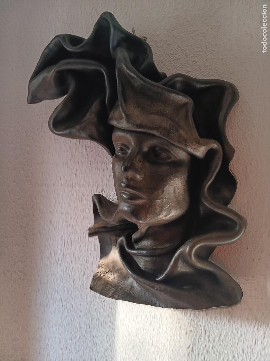 Arte: MASCARA DE CUERO MOLDEADO - Foto 1