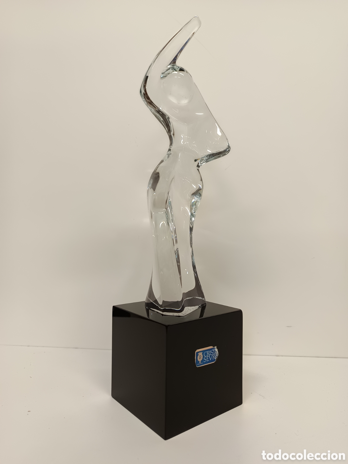 Arte: Figura cristal de Sevres - Foto 2
