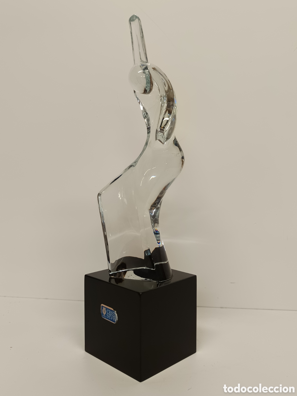 Arte: Figura cristal de Sevres - Foto 8