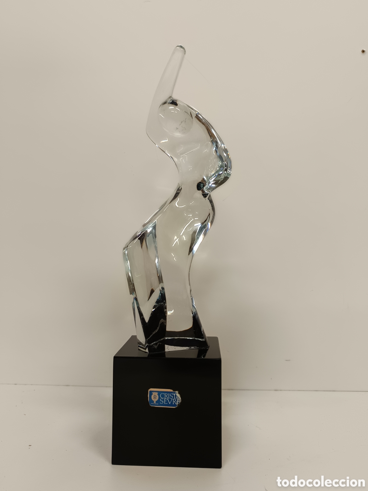 Arte: Figura cristal de Sevres - Foto 1