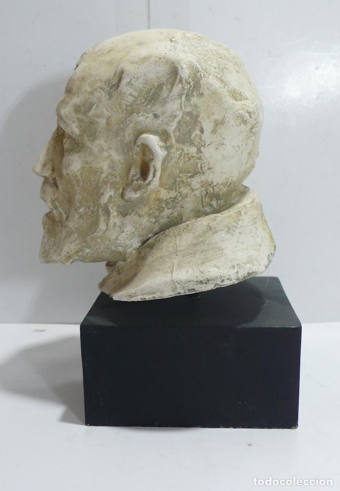 Arte: CABEZA DE HOMBRE EN YESO - Foto 3