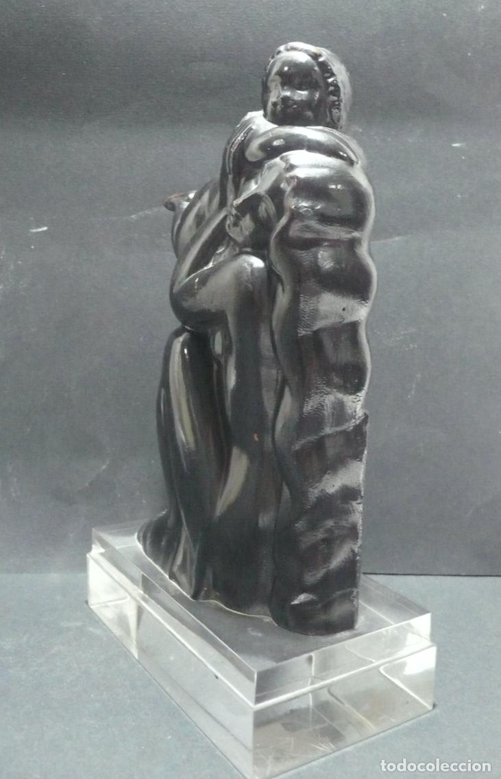 Arte: ESCULTURA DE MUJER CON NI&Ntilde;O - Foto 2