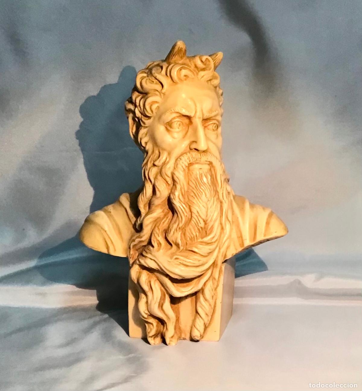 Arte: BUSTO DE MOISES, A&Ntilde;OS 70 - Foto 1