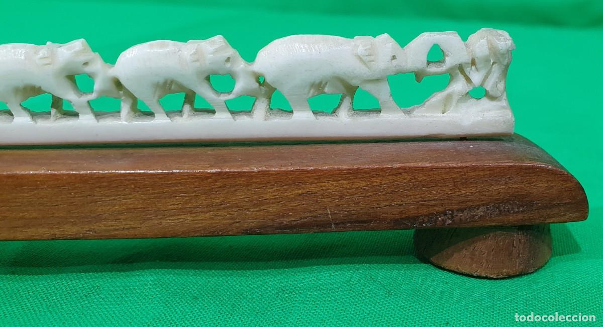 Arte: Escultura cadena de elefantes - Foto 3