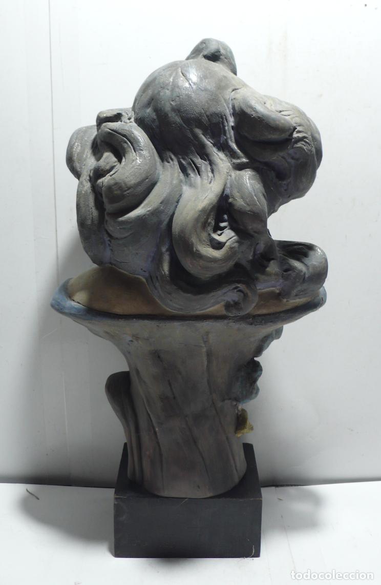 Arte: ESCULTURA BUSTO DE MUJER - Foto 3