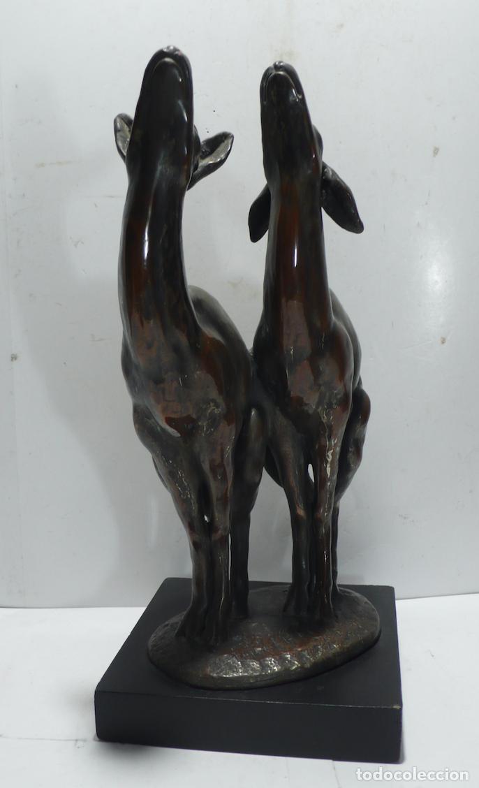 Arte: escultura de 2 cervatillo - Foto 2
