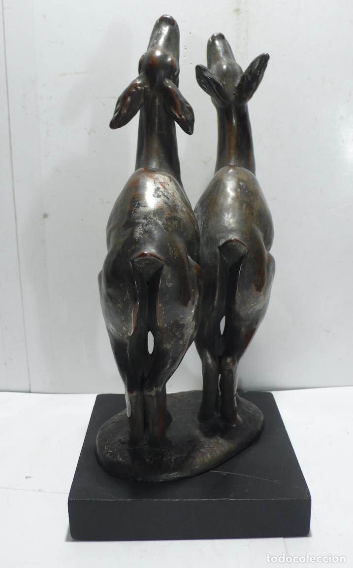 Arte: escultura de 2 cervatillo - Foto 4