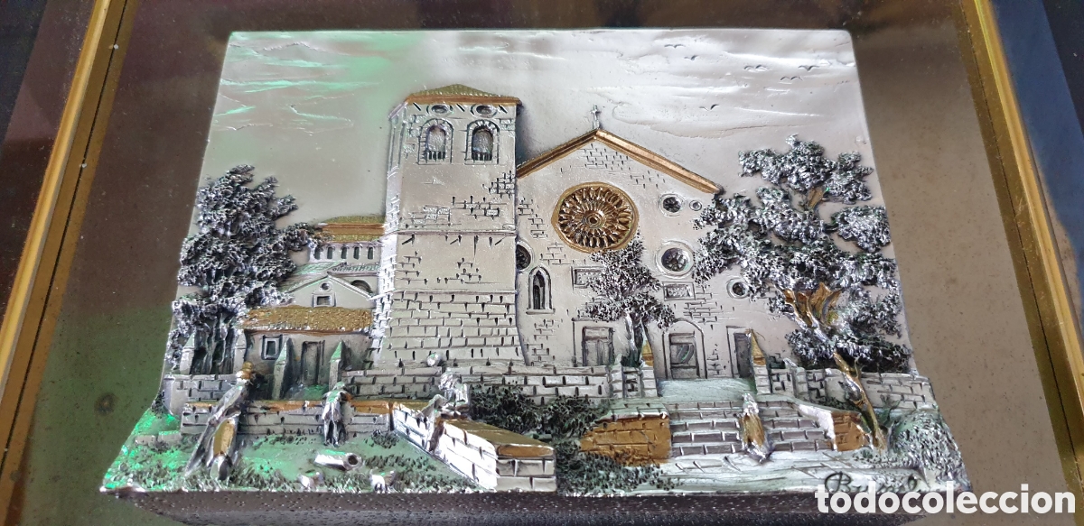Arte: Cuadro en plata laminada de Brunel - Foto 4