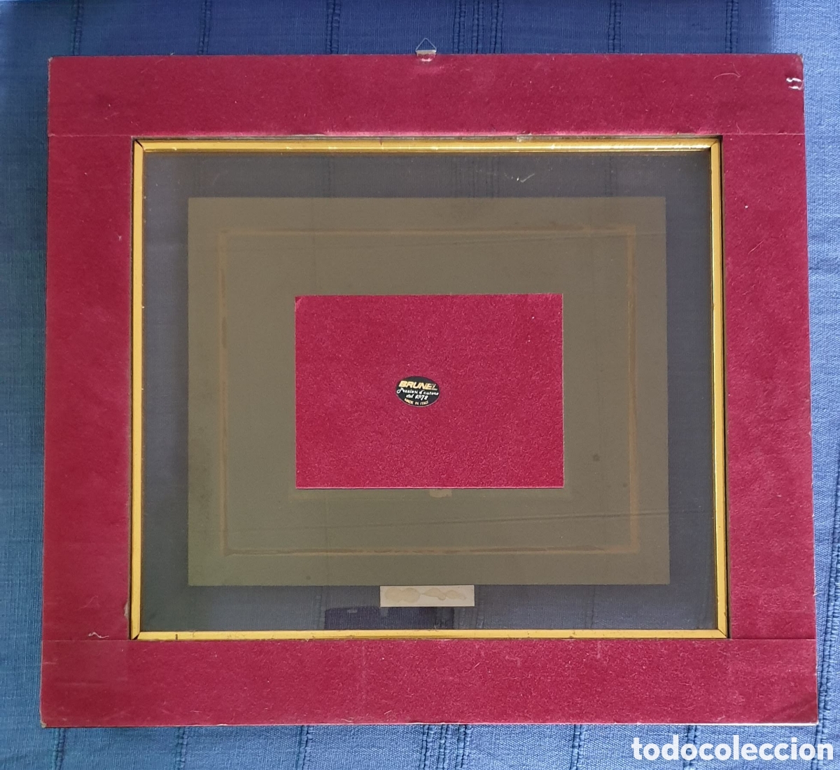 Arte: Cuadro en plata laminada de Brunel - Foto 6