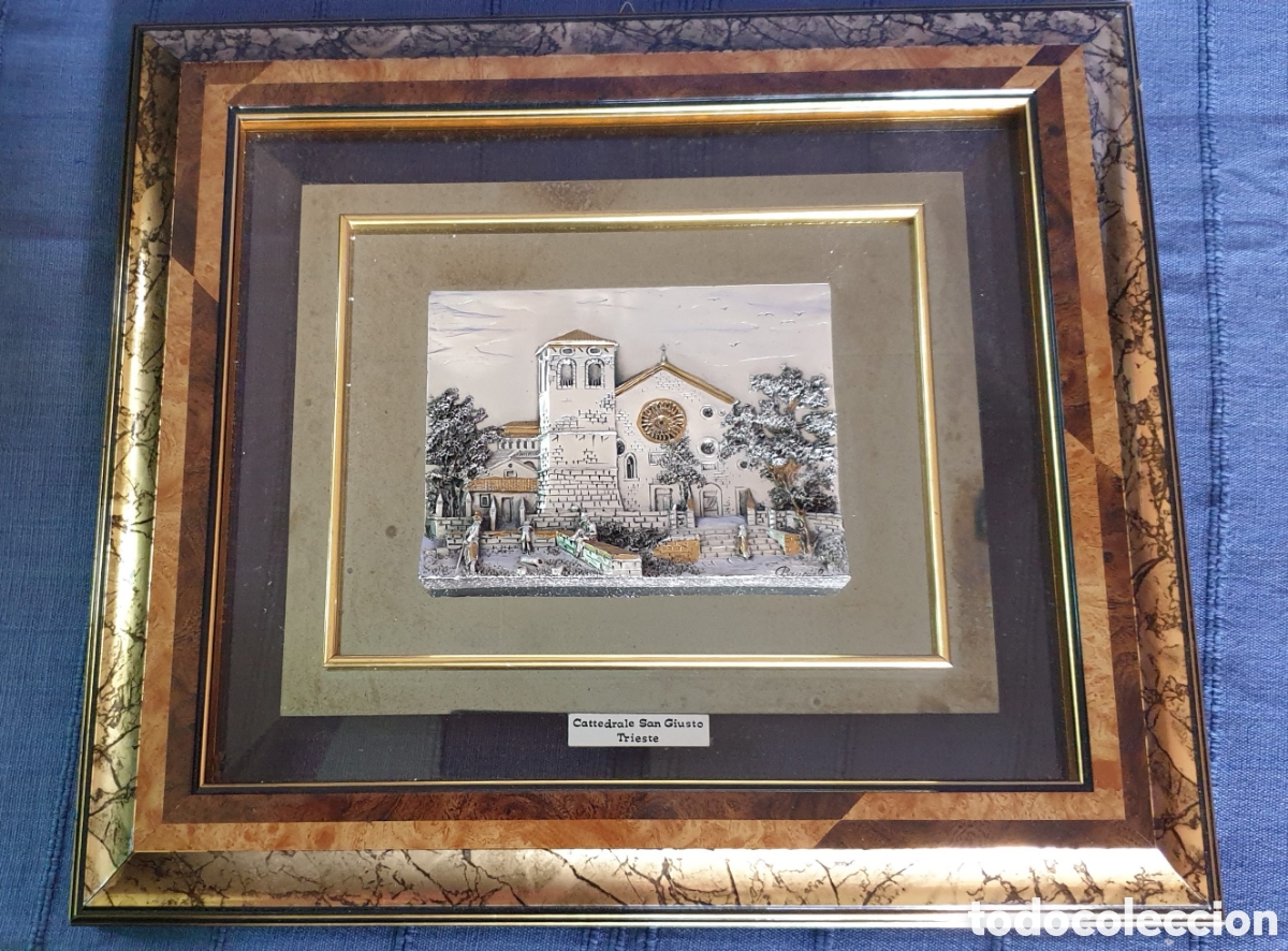 Arte: Cuadro en plata laminada de Brunel - Foto 8