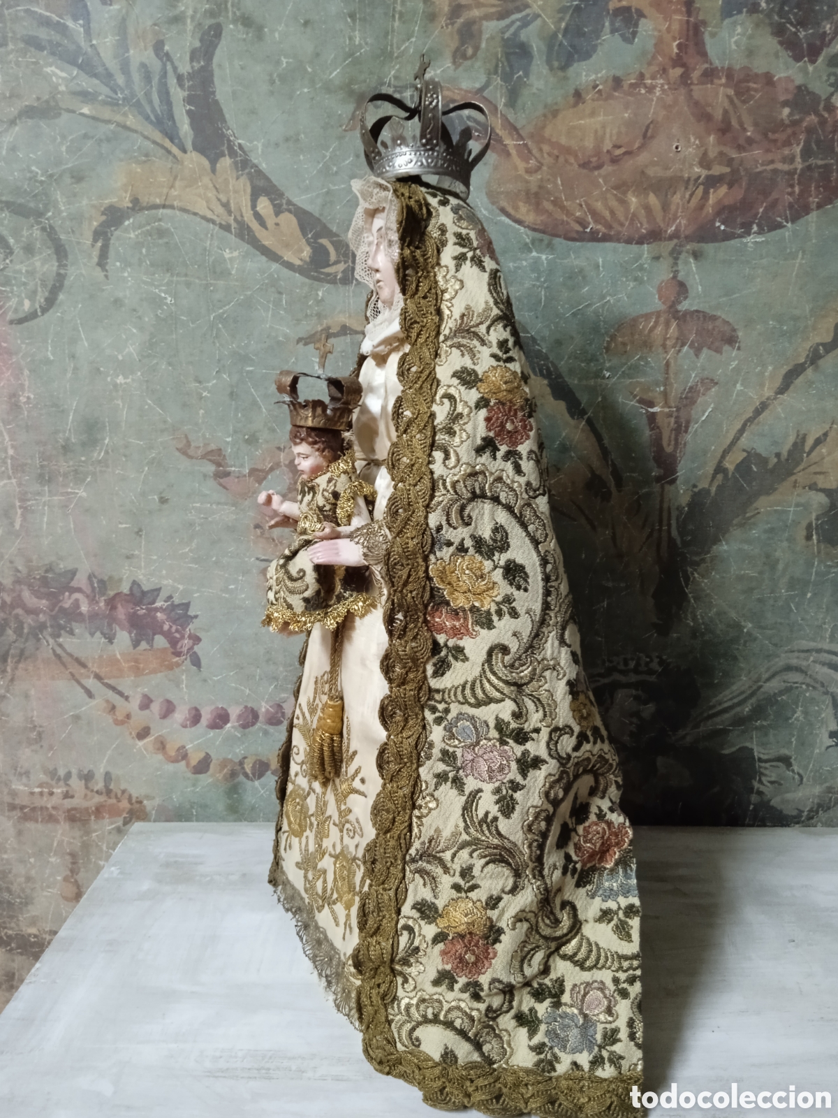 Arte: Virgen vestidera con ni&ntilde;o - Foto 5
