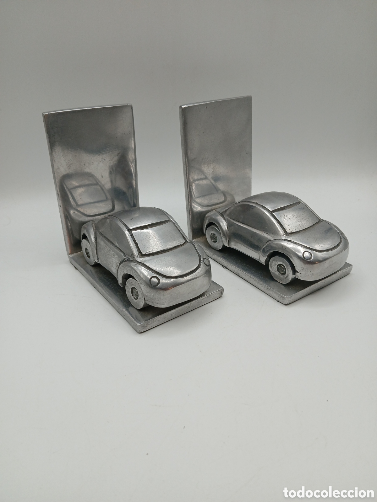 Arte: Sujeta libros Art Deco aluminio - Foto 4