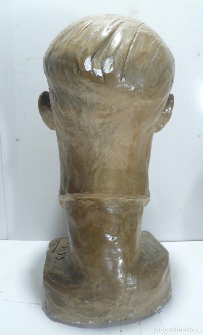 Arte: ESCULTURA DE CABEZA DE YESO - Foto 3