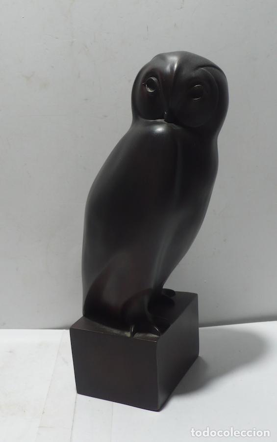 Arte: PEQUE&Ntilde;A ESCULTURA DE BUHO - Foto 1