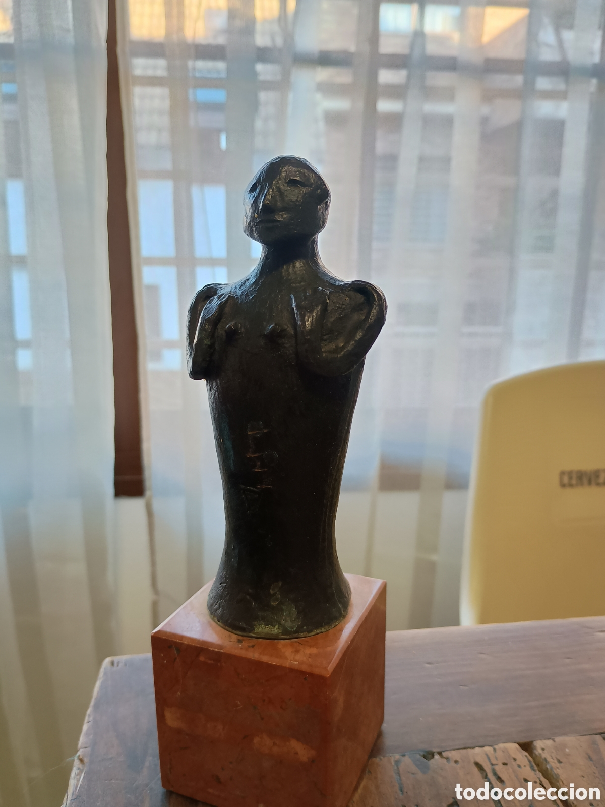 Arte: Escultura bronce cobre m&aacute;rmol - Foto 1